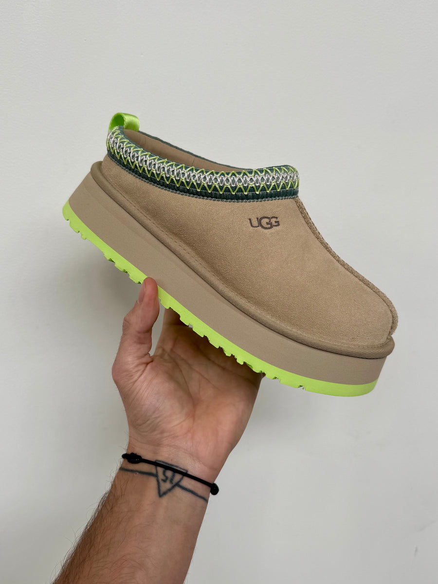 UGG Tazz Mustard Seed Vibrant Green Women's | The Vault UK