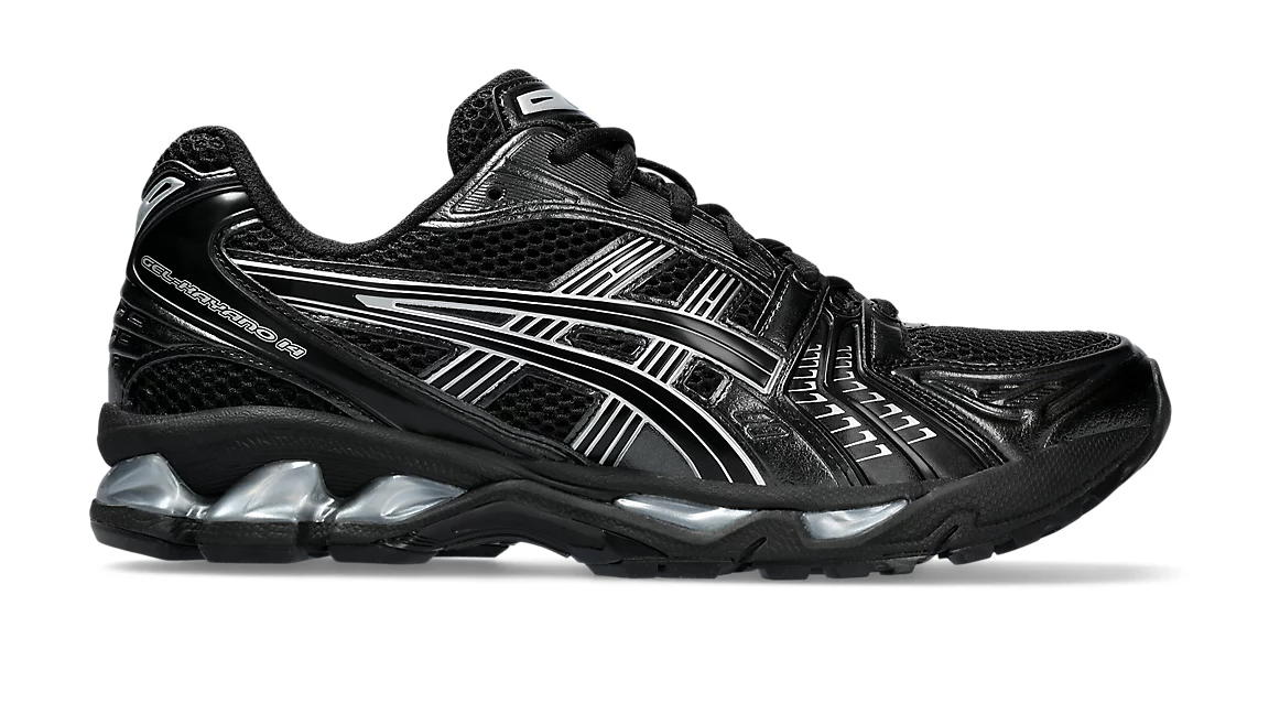 Asics Gel-Kayano 14 Black Pure Silver | The Vault UK
