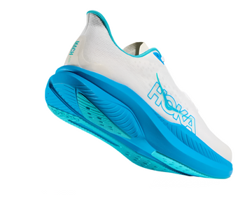 Hoka Mach 6 White Skyward Blue Men's
