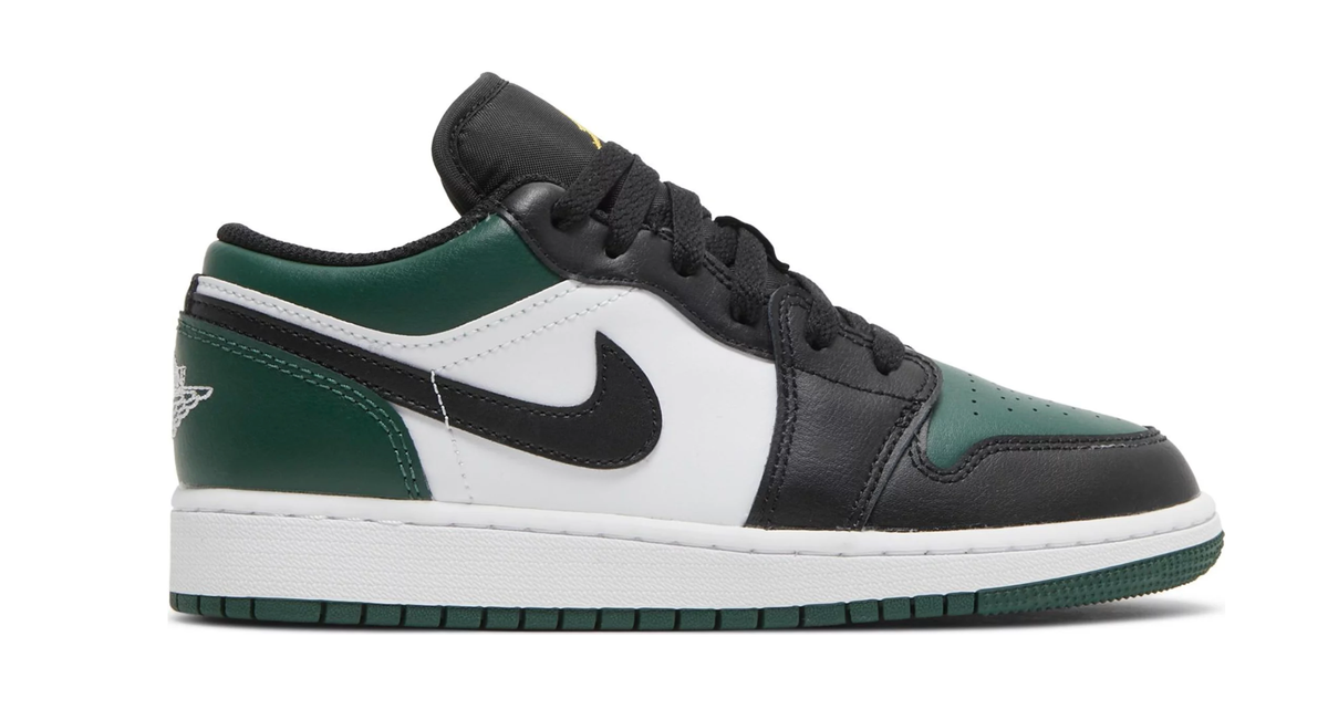 Nike Air Jordan 1 Low Green Toe GS Women s