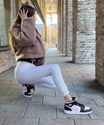 Nike Air Jordan 1 Mid Arctic Pink (GS) Women's