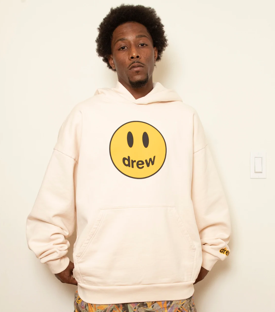 Drew House Mascot Hoodie (FW22) Cream | Afterpay It Now | The Vault UK