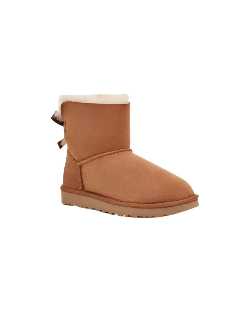 UGG Mini Bailey Bow II Boot Chestnut The Vault UK