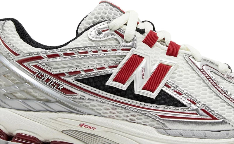 【New Balance】 1906R Silver llic Classic Crimson New Balance 1906R Silver Classic Crimson