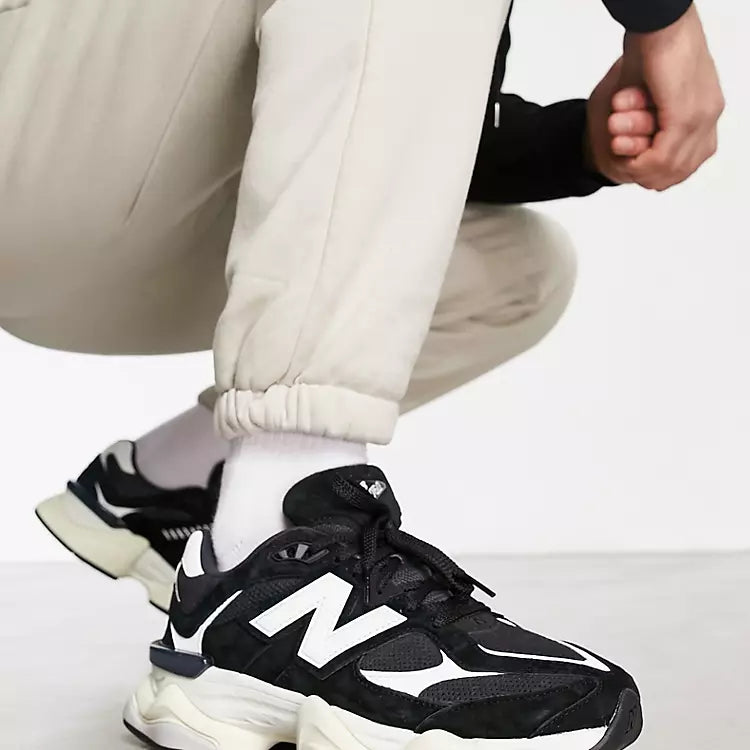 New Balance 9060 Black White Trainers | The Vault UK New Balance 9060 Black White Trainers | The Vault UK