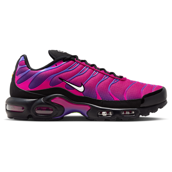 Black and purple nike air max plus best sale