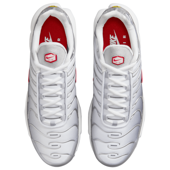Nike Air Max Plus Tuned 1 Silver Red The Vault UK