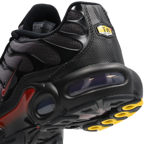 Nike Air Max Plus Tuned 1 Black Team Crimson | The Vault UK