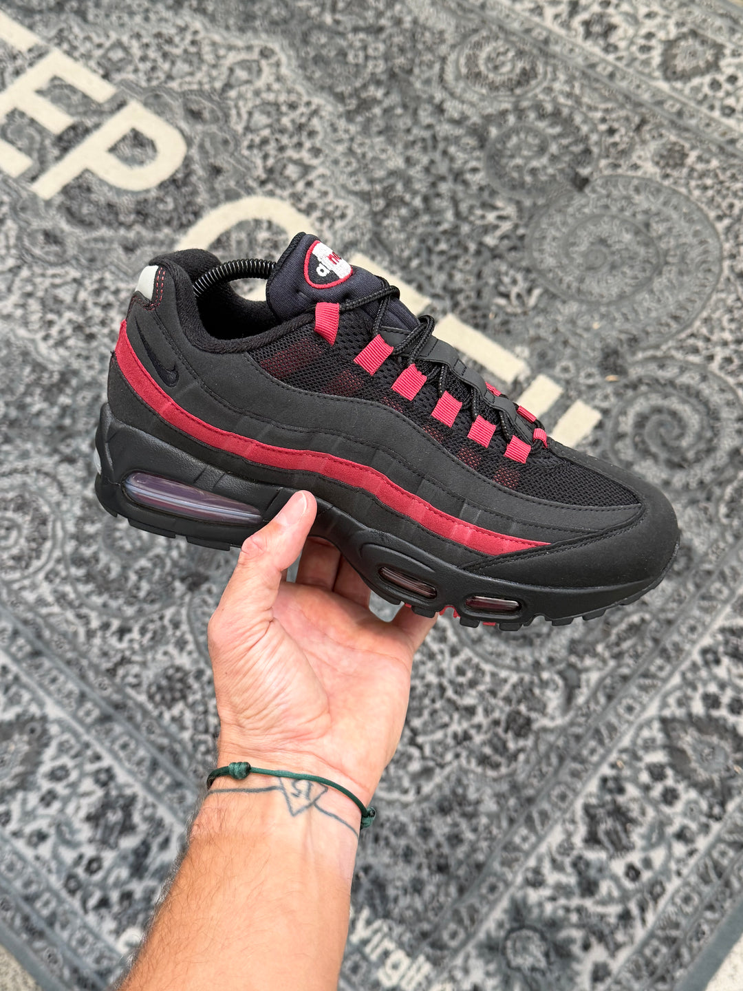 Nike Air Max 95 OG Big Bubble Black Crimson Grey | The Vault UK