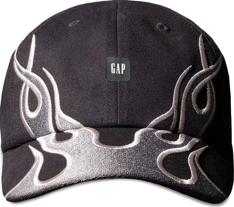 YEEZY GAP Flame Cap キャップ Yeezy Gap Flame Cap BlackYeezy Gap Flame Cap Black - OFour