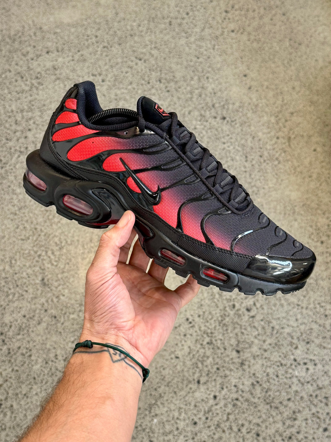 Nike Air Max Plus Tuned Black Hyper Red The Vault UK