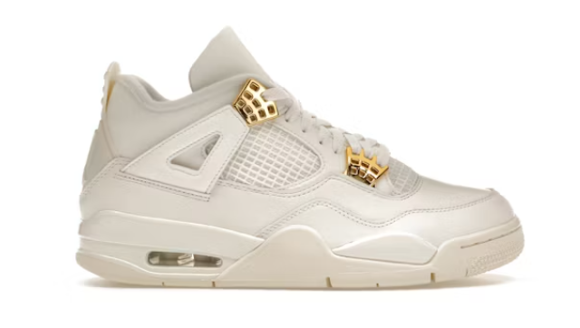 Nike Air Jordan 4 Retro Metallic Gold Women s The Vault UK