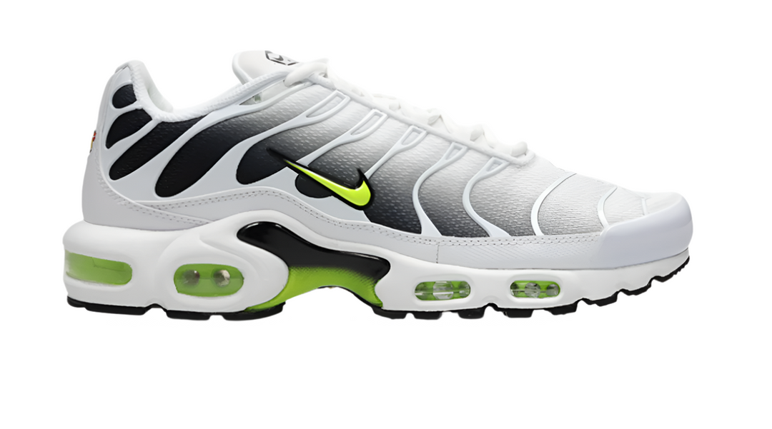 Nike Air Max Plus Tuned 1 White Black Volt The Vault UK