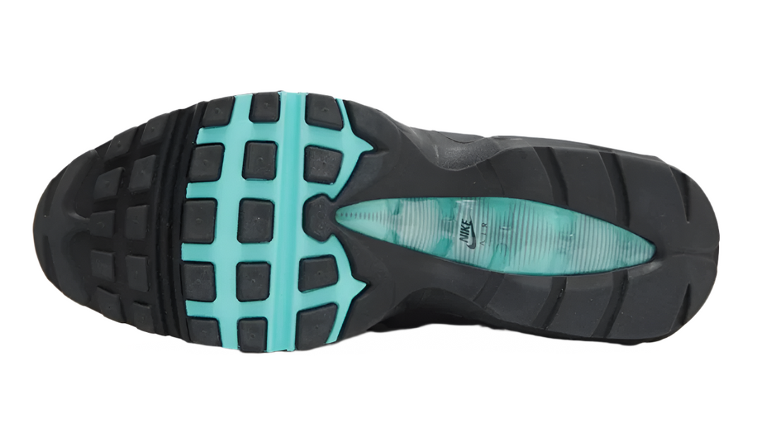 air max 95 black aurora green