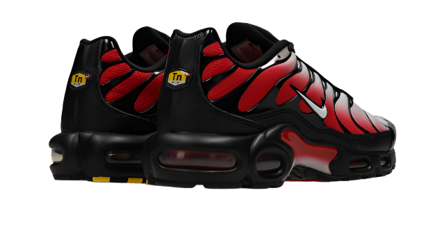 air max plus university red pure platinum