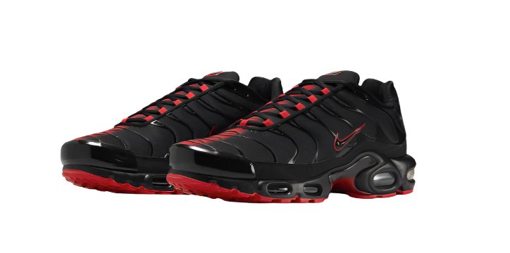 Nike Air Max Plus Tuned Black Red The Vault UK