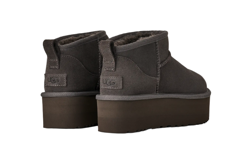 UGG Classic Ultra Mini Platform Charcoal Women's | The Vault UK