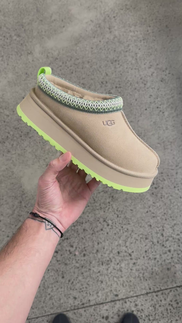 UGG Tazz Mustard Seed Vibrant Green Women's | The Vault UK