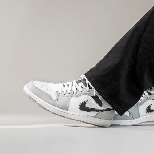 Nike Air Jordan Mid Light Smoke Grey Anthracite Men's The Vault UK