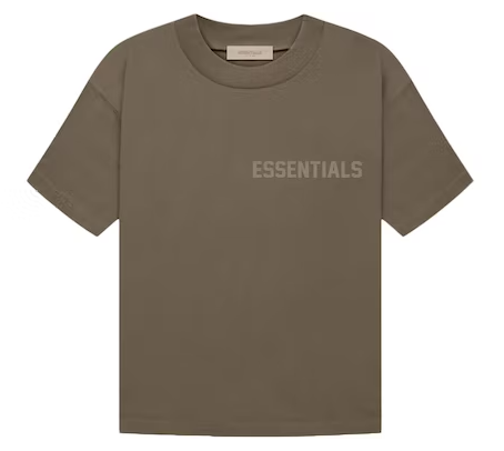 FEAR OF GOD ESSENTIALS T-SHIRT WOOD (FW22) | The Vault UK